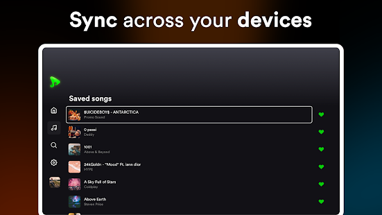 eSound - Player muzical și MP3 Screenshot