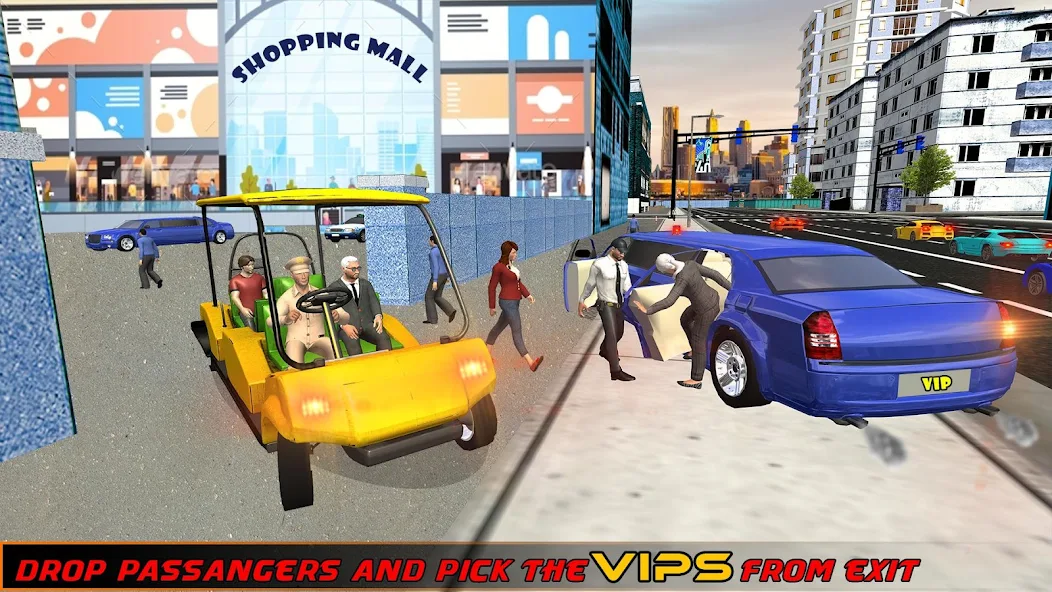 Smart Taxi Driving Simulator Display Captures 16
