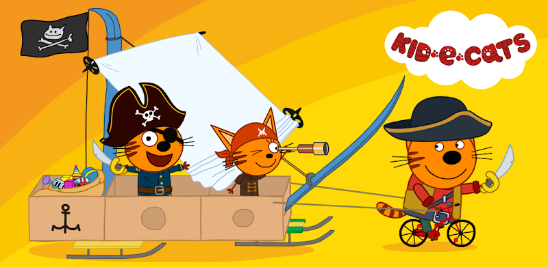 Kid-E-Cats : 해적 보물. 아이들을위한 모험