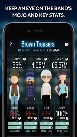 Game screenshot Superstar Band Manager mod apk