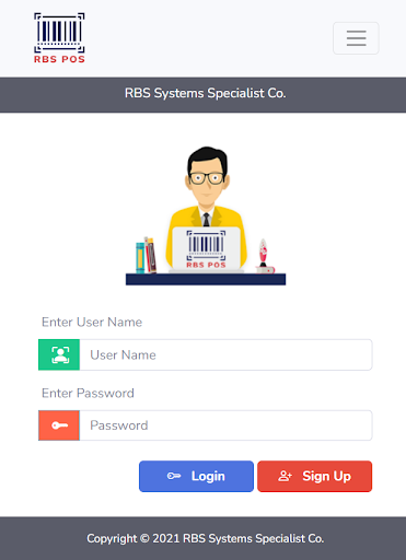RBS Online Store Screen 2