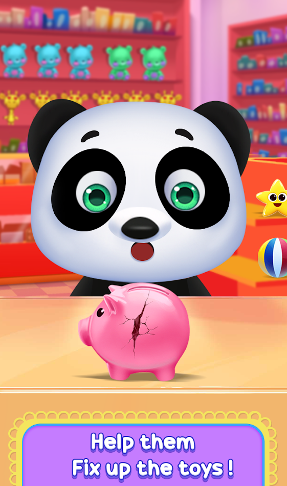 #5. Panda Spa Salon Daycare Game (Android) 由: Supergirl Game Studio