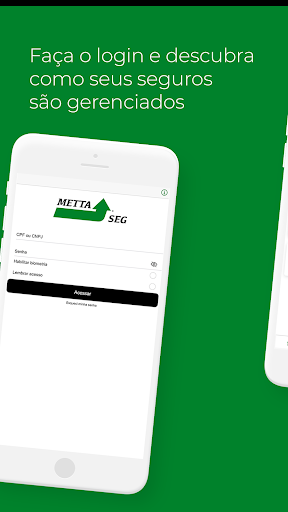 METTASEG - Cliente Screen 2