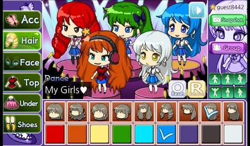 Captura 8 Idol Pretty Girl : dress up android
