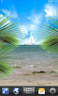 Tropical Paradise LWP banner