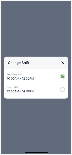Dailymealz - Driver Screen 2