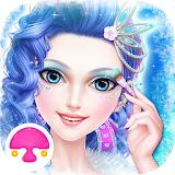 Frozen Ice Queen Makeup Salon icon