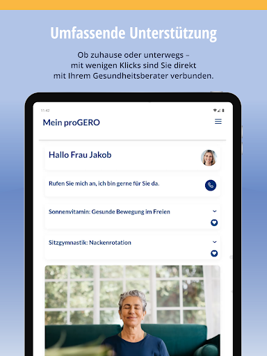 proGERO App Screenshot