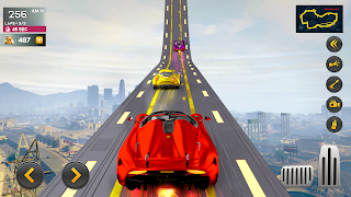 Mega Ramp Car Jumping 3d - Screenshot 2
