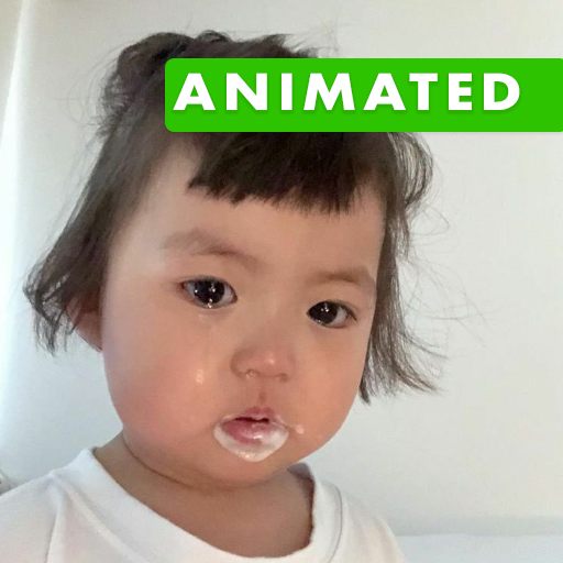 Animated Cute JinMiran Sticker logo