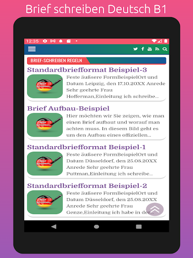 Deutsch B1 Brief schreiben