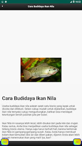 Budidaya Ikan Nila 1.0 APK + Mod (Unlimited money) untuk android