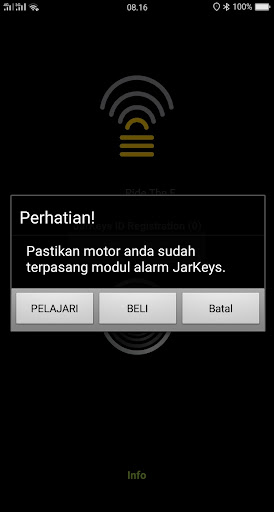 Android application JarKeys screenshort