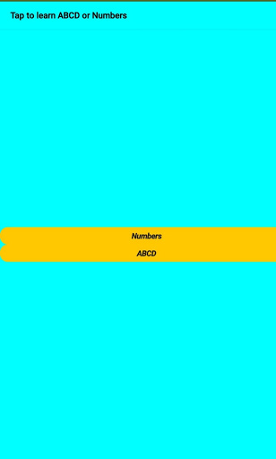 Speaking Alphabets & Numbers Screen 3