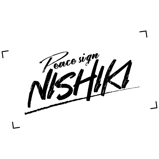 ピースサインニシキ logo