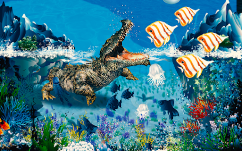 Hungry Crocodile Hunting Games