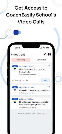 CoachEasily School Screen 3