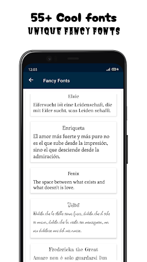 Fancy Font Style For Flipfont Screenshot 4 - AppWisp.com