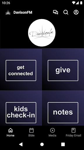 Android application Davison Free Methodist Church screenshort