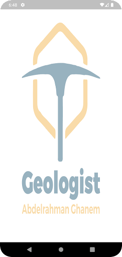 Android application Geologist screenshort