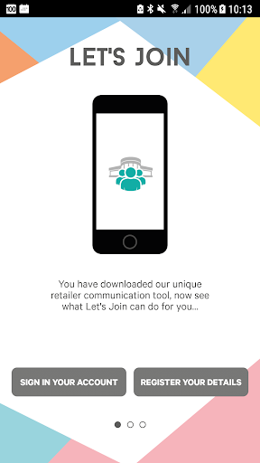 Android application Let's Join screenshort