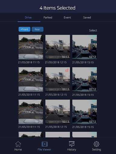Momento M6 Dash Cam Viewer Screen 3