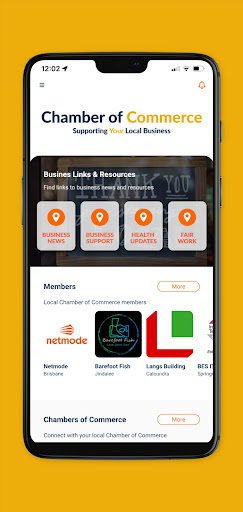 Android application Chamber of Commerce Australia screenshort