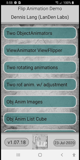 Demonstrate rotating views Screen 2