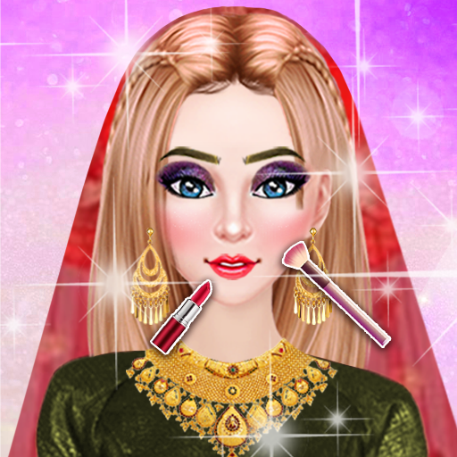 Wedding Dress up Makeup Games logo