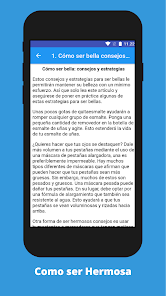 Screenshot 2 Como ser Hermosa android