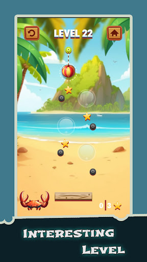 Hungry Crab Rope Rescue Game Screen 3