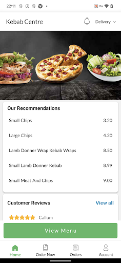 Kebab Centre Screen 2