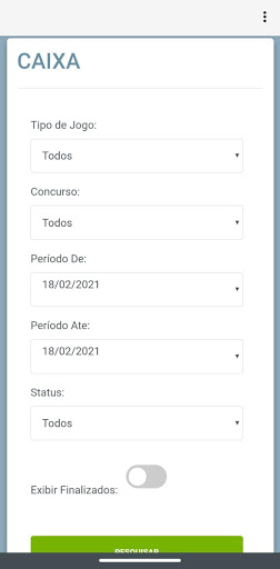 Android application BLT Sistemas screenshort