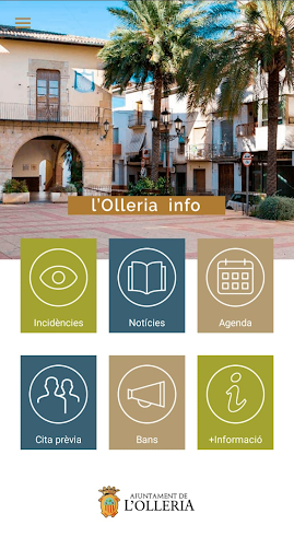 Android application L'Olleria Info screenshort
