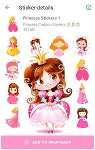 Princess Stickers for WhatsApp Unknown