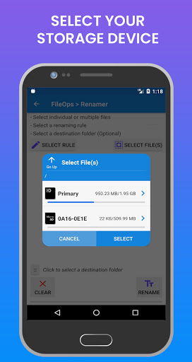 FileOps: Batch process files Screen 2