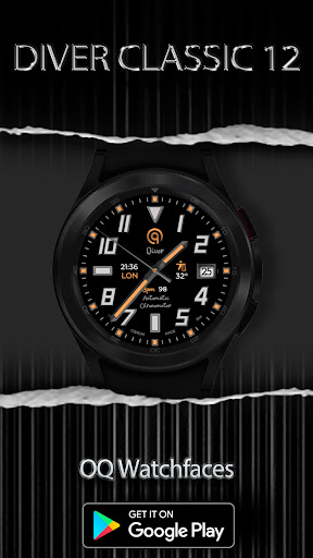 Diver Classic 12 For Wear OS Screen 2