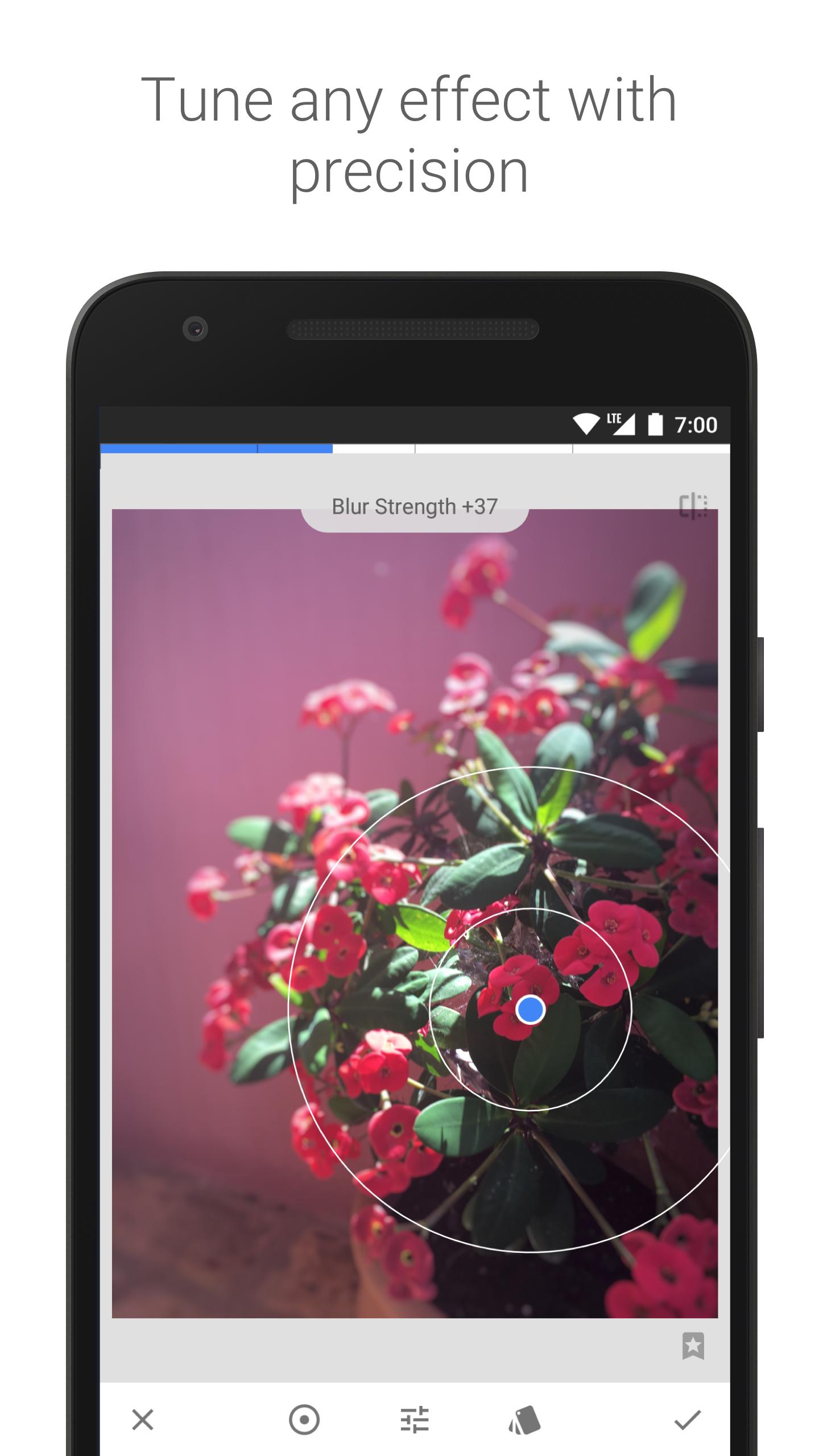 Android application Snapseed screenshort
