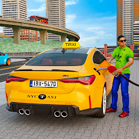Open World Taxi Game 3D
