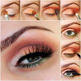 Eye makeup step by step easy icon