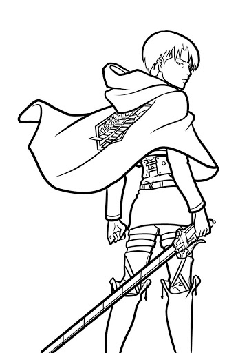 How to Draw Levi Ackerman