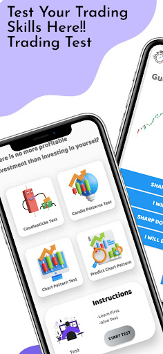 Android application Trading Test- Trading Exam App screenshort