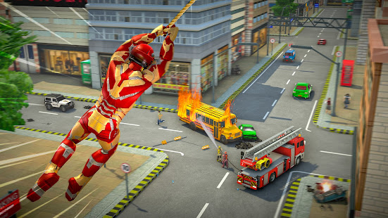 Rope Hero Robot: Crime Town for pc screenshots 2