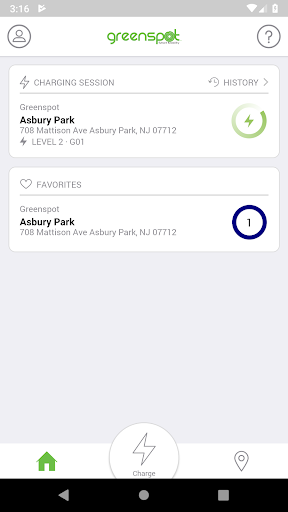 Greenspot EV Charging Screen 2