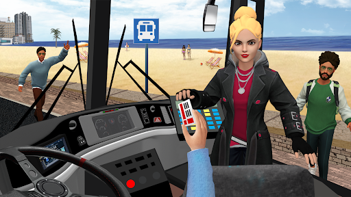 Coach Driving Bus Simulator 3d  screenshots 1