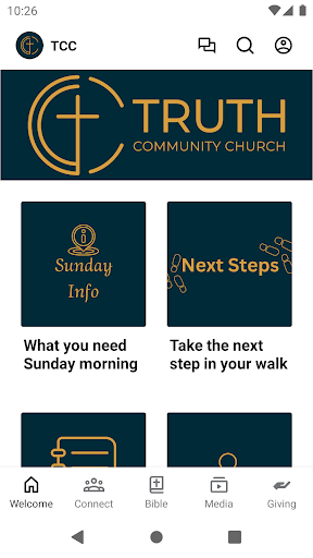 Android application Truth Community Church screenshort