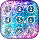 Cover Image of Télécharger Glitter Keypad Lock Screen 9.0 APK