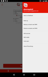 PhoneCopy: Backup & Restore Screenshot