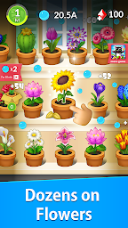 FlowerBox: Idle flower garden