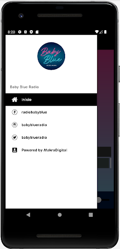 Baby Blue Radio Screen 3